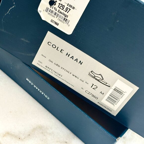 Cole Haan Men\' s Original Grand Shortwing Oxford Men\'s 12 Medium in BOX main image 4